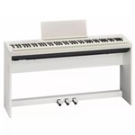 Ficha técnica e caractérísticas do produto Piano Roland FP30 WH Branco + KPD70 WH + KSC70 WH