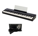Ficha técnica e caractérísticas do produto Piano Roland FP60 BK + Microfone Regent SM58