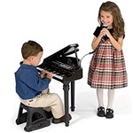 Ficha técnica e caractérísticas do produto Piano Sinfonia Infantil Instrumento Musical Brinquedo com Gravador e Microfone Preto Meninos Winfun - Yes Toys