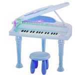 Ficha técnica e caractérísticas do produto Piano Sinfonia Infantil 32 Teclas Instrumento Musical Brinquedo com Gravador Banquinho e Microfone a - Faça Resolva