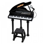 Ficha técnica e caractérísticas do produto Piano Sinfonia Preto Instrumento Musical Infantil Winfun - Yes Toys 2045