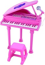 Ficha técnica e caractérísticas do produto Piano Sinfonia Rosa Yes Toys WinFun
