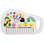 Ficha técnica e caractérísticas do produto Piano Teclado Animal Brinquedo Infantil Sons Fazenda Sitio