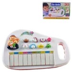 Piano Teclado Animal Musical Infantil Bebe e Criança com Sons dos Bichos e Fazenda Eletronico - Gimp