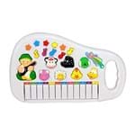Ficha técnica e caractérísticas do produto Piano Teclado Musical Bichos Infantil Sons Eletronicos