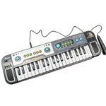 Ficha técnica e caractérísticas do produto Piano Teclado Musical de Brinquedo com Microfone 37 Teclas - Canto