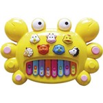 Ficha técnica e caractérísticas do produto Piano Teclado Musical Siri Infantil Sons Eletronicos - Dm Toys