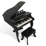 Ficha técnica e caractérísticas do produto Piano Turbo Infantil 30k Teclas Turbinho (preto)