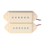 Ficha técnica e caractérísticas do produto Pickups Guitarra Diy Peças De Reposição Para P90 Estilo Guitarra Elétrica Bege