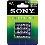 Ficha técnica e caractérísticas do produto Pilha Alcalina Aa Am3l-b4d Sony