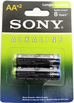 Ficha técnica e caractérísticas do produto Pilha Alcalina AA AM3L-B2D Sony (cartela C/2 Pilhas)