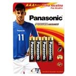 Ficha técnica e caractérísticas do produto Pilha Alcalina AAA 4 Unidade(s) Panasonic