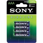 Ficha técnica e caractérísticas do produto Pilha Alcalina AAA AM4L-B4D Sony Caixa C/48 Pilhas (cartela