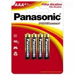 Ficha técnica e caractérísticas do produto Pilha Alcalina AAA LR03XAB/4B1 Cx 192 Pilhas 4 Pilhas - Panasonic