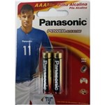 Ficha técnica e caractérísticas do produto Pilha Alcalina Palito Aaa Panasonic - Lr03xab-2b