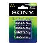 Ficha técnica e caractérísticas do produto Pilha Alcalina Sony AA AM3 - 4 Unidades