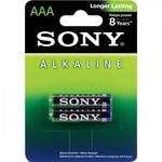 Ficha técnica e caractérísticas do produto Pilha Alcalina Sony Aaa- 8 horas 1.5V