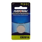 Ficha técnica e caractérísticas do produto Pilha Botão Litio CR2016 Rayovac