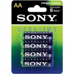 Ficha técnica e caractérísticas do produto Pilha Sony Am3L-B4D Aa Alcalina (Blister/48)