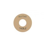 Placa Treble/Rhythm Creme com Print Dourado - PRWA 030 - GIBSON