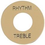 Ficha técnica e caractérísticas do produto Placa Treble/Rhythm Creme com Print Dourado - PRWA 030 - GIBSON