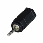 Plug Adaptador P1 Estéreo para Jack J2 Estéreo - Pacote com 10 Peças