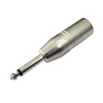 Plug Adaptador P10-M / Xlr-M Skc082 - Csr