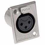Ficha técnica e caractérísticas do produto Plug Amphenol AC3FPZ Canon Fêmea Painel
