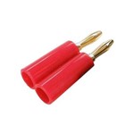 Plug Conector Banana Jc-1161/rd Vermelho - Diamond