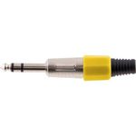 Ficha técnica e caractérísticas do produto Plug P10 Stereo Plastico Pgpz0016 Amarelo Storm