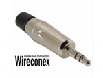 Ficha técnica e caractérísticas do produto Plug P2st Wireconex Wc1323 Trs Ml Bk Ni