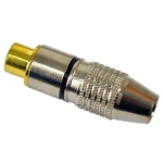 Ficha técnica e caractérísticas do produto Plug RCA Fêmea NIT1163F Metal