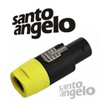 Ficha técnica e caractérísticas do produto Plug Speakon 4 Polos Sas Fl4 Santo Angelo