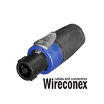 Plug Speakon Macho Wireconex 4p Wc 605 4p