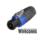 Ficha técnica e caractérísticas do produto Plug Speakon Macho Wireconex 4p Wc 605 4p