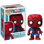 Ficha técnica e caractérísticas do produto Pop Spider-Man (Homem-Aranha): Marvel Universe 03 - Funko