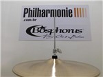 Prato Chimbal Hi Hat Crisp 14" 35cm - Bosphorus Cymbals - Traditional Series