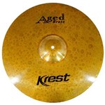 Ficha técnica e caractérísticas do produto Prato Krest Aged Brass Ab18cr Crash Ride 18"