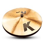 Ficha técnica e caractérísticas do produto Prato Zildjian K Series 14" K0839 - K-z Dyno Beat Hi-hats