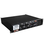Ficha técnica e caractérísticas do produto Pré Amplificador com Gongo e Equalizador 300W POWER MIX 1200 - Leacs