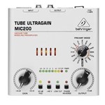Pré-Amplificador de Áudio Behringer, Tube Ultragain Valvulado - MIC200