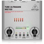 Ficha técnica e caractérísticas do produto Pré-amplificador De Microfone Tube Ultragain Mic100 - Behringer