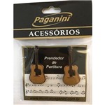 Ficha técnica e caractérísticas do produto Prendedor de Partitura Paganini Clipets Violão