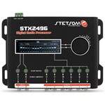 Ficha técnica e caractérísticas do produto Processador Stetsom Stx2496 Equalizador Digital 15 Bandas Automotivo