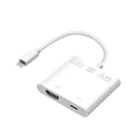 Ficha técnica e caractérísticas do produto Professional HDMI cabo adaptador para a interface da Apple 8Pin para HDMI Digital AV Converter for iPhone iPad iOS 11 10