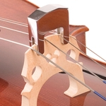 Ficha técnica e caractérísticas do produto 2 Prong Cello metal Mute Silencer