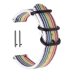 Ficha técnica e caractérísticas do produto Pulseira Rainbow Engate Rápido Release Material Nylon