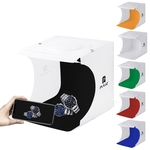 Ficha técnica e caractérísticas do produto PULUZ Mini Photo Studio Box 20 centímetros Portátil Fotografia Kit Tent Luz Tiro para exposição do produto Sua primeira esclho