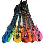 Ficha técnica e caractérísticas do produto PVC infláveis ¿¿Guitarra 93 cm Ar-Filled Toy guitarra instrumento caçoa o presente Gostar