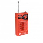Rádio Portátil 3 Faixas AM/FM/OC 49/31/25 Laranja RM-PSMP32L Motobras